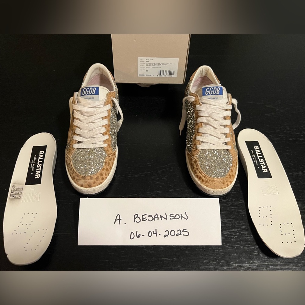 Golden Goose Ballstar Sneakers Sz 36